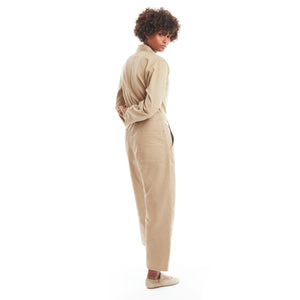 Khaki Unisex Jumpsuit